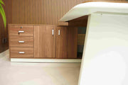 Clare Modern Executive Desk - Lunar Furniture