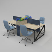 Workstation for 4 people - Lunar Furniture