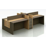Modern Four Person Workstation