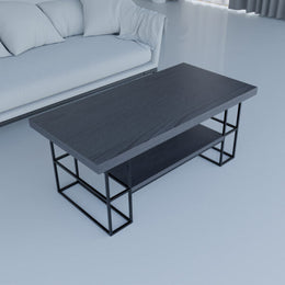 Center Table with Metal Frame - Lunar Furniture