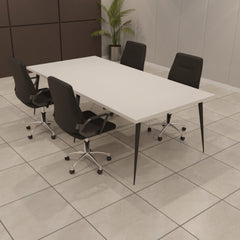 Conference Table With Metal Frame