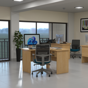 Crestline Manager Desk