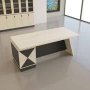 Diagonal Office Table - Lunar Furniture