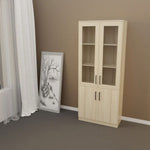 Double-Spaced Storage Cabinets - Lunar Furniture