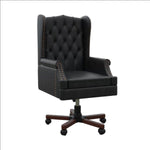 ENZO Wooden Designed Executive Chair - Lunar Furniture