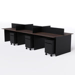 Elegant Workstation Desk - Lunar Furniture