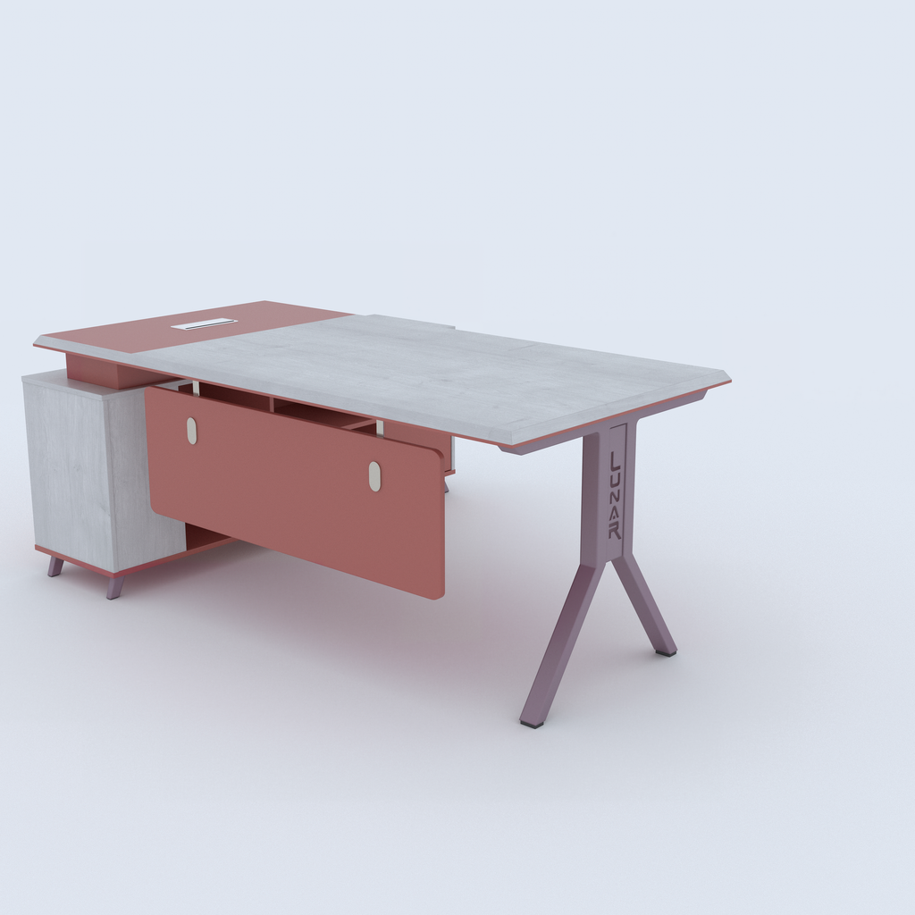 Apex Manager Table | LR - 888 – Lunar Furniture