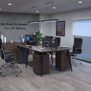 Flat Workstation with Seperator