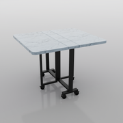 Folding Wheel Table