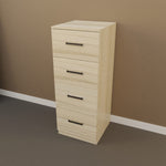 Four Doors Office Lock Cabinet - Lunar Furniture