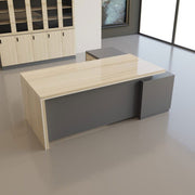 Kumo Executive Desk - Lunar Furniture