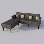 L-Shaped Office Sofa / Per Seat