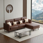 L-Shaped Office Sofa 5 Seater - Lunar Furniture