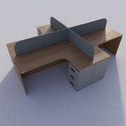 Modern Office Workstation (Per Person)