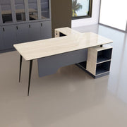 Modex 2 Executive Desk - Lunar Furniture