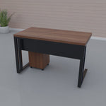 Office Desk With Mobile Drawer - Lunar Furniture