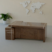 Okta Executive Desk - Lunar Furniture