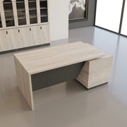 Onyx Manager Desk - Lunar Furniture