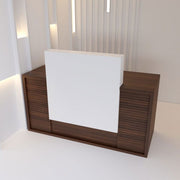 Ornamented Reception Desk - Lunar Furniture