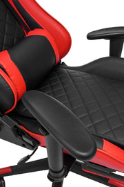Premium ZYNG Red Gaming Chair | Long-Hour Sitting Chair - Lunar Furniture
