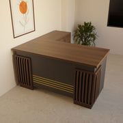 Pulp Manager Desk - Lunar Furniture