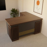 Pulp Manager Desk - Lunar Furniture