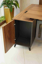 Slyn Manager Desk - Lunar Furniture