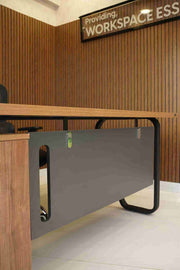 Slyn Manager Desk - Lunar Furniture