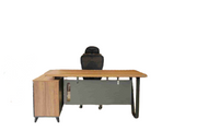 Slyn Manager Desk - Lunar Furniture