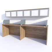 Spacious Dual Person Workstation