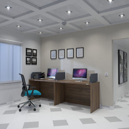 Spacious Dual Person Workstation