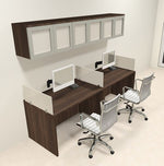 Spacious Dual Person Workstation - Lunar Furniture