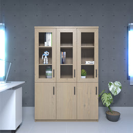 Triple-Spaced Storage Cabinet