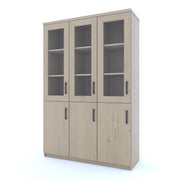 Triple-Spaced Storage Cabinet