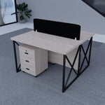 Trendy Office Workstation Desk - Lunar Furniture