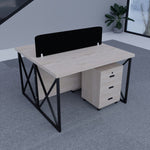 Trendy Office Workstation Desk - Lunar Furniture