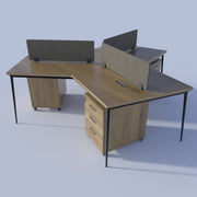 Y Shape Workstation