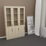 Triple-Spaced Storage Cabinet - Lunar Furniture