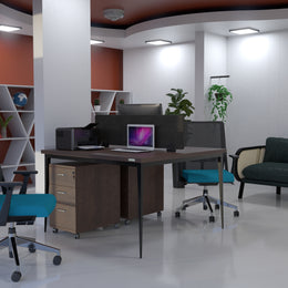 Two Persons Workstation Table