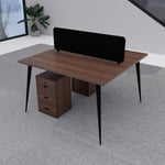 Two Persons Workstation Table - Lunar Furniture