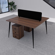 Two Persons Workstation Table - Lunar Furniture