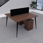 Two Persons Workstation Table - Lunar Furniture