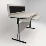 Varix Workstation Desk - Lunar Furniture