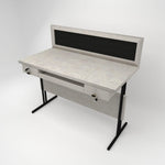 Varix Workstation Desk - Lunar Furniture