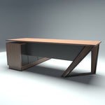 Versa Executive Desk - Lunar Furniture