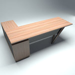 Versa Executive Desk - Lunar Furniture