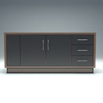 Versa Executive Desk - Lunar Furniture