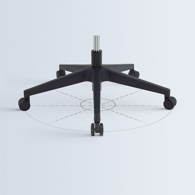PU Plastic Chair Base – Lunar Furniture