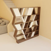 Wooden bookshelf partition | LR-01 - Lunar Furniture