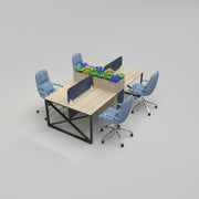 Workstation for 4 people - Lunar Furniture